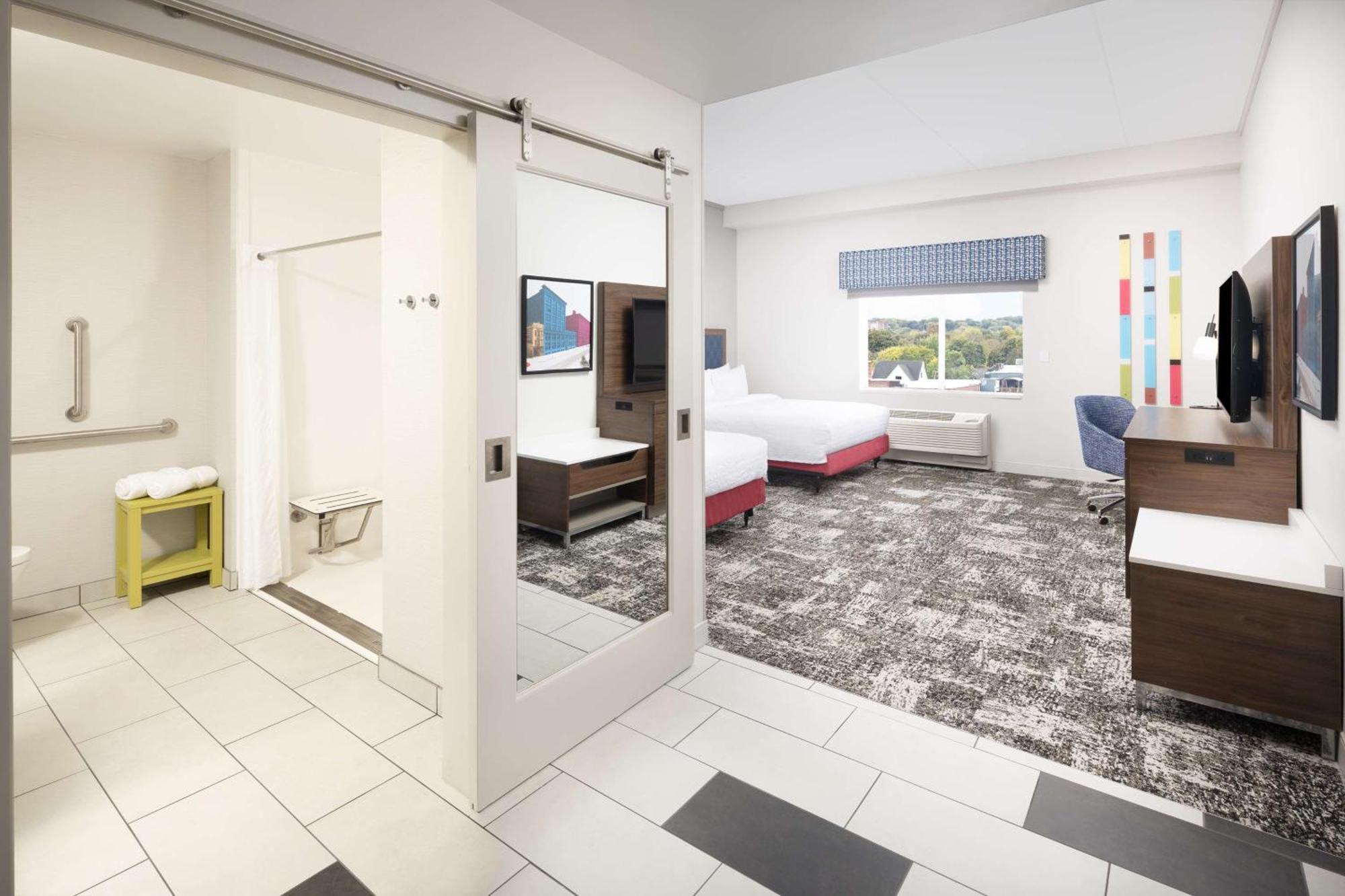 Hampton Inn & Suites Rochester Downtown المظهر الخارجي الصورة